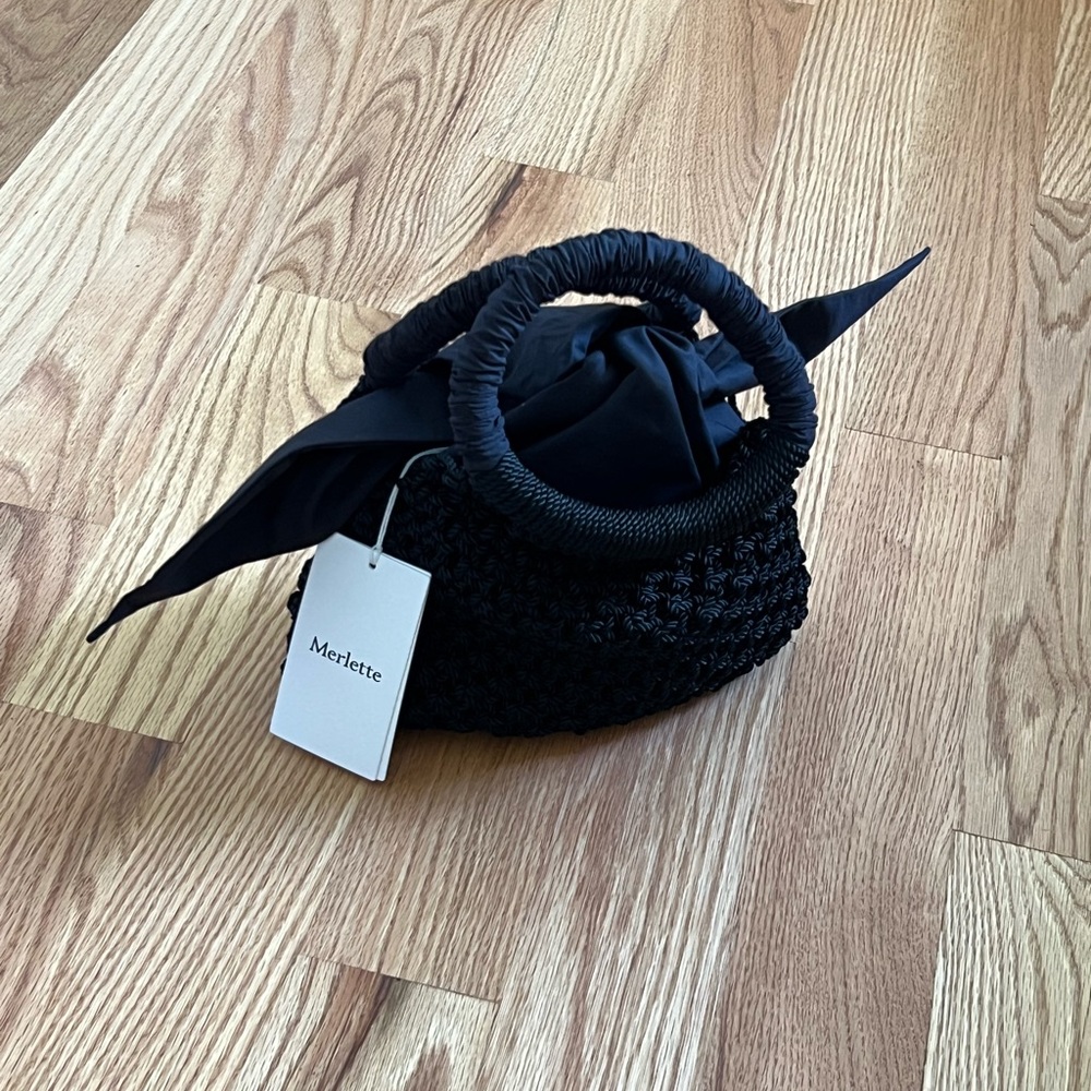 Merlette handbag in black - Picture 7 of 8